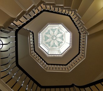 Fine Staircase in Georgian Manor House