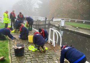 Providing more training in the use of lime mortars and pointing of setts by the lockside