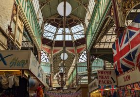 Analysis of paint samples from the wrought iron dome at Halifax Borough Market