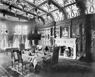 Investigations into the condition of the plastered ceilings at Enmore, just south of Sefton Park, Liverpool