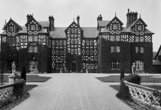 Anlysising historic renders and paints at Gregynog Hall