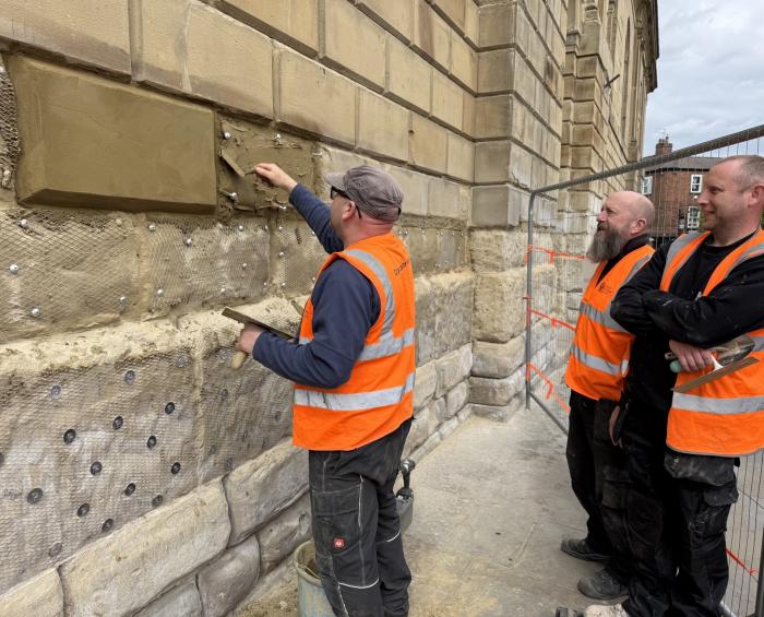 Stone Repair Training Course. Heritage Training Course by Dr Mark Womersley